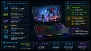 Gaming Laptop Anforderungen: Die besten Gaming-Notebooks