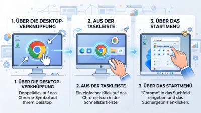 Google Chrome öffnen: So geht es schnell und einfach