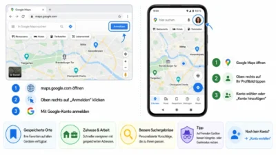 Google Maps login: So geht es einfach und schnell