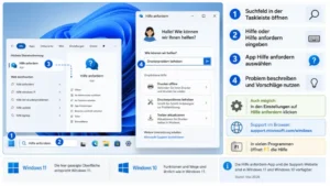 Hilfe zu Windows 11/10 öffnen: Schritt für Schritt erklärt