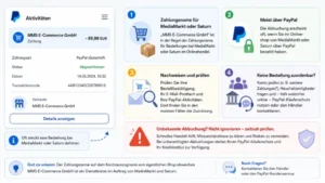 MMS E-Commerce GmbH PayPal-Abbuchung – was ist das?