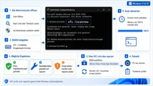 SFC /Scannow ausführen in Windows 11 und Windows 10
