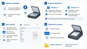Scannen aktivieren und starten in Windows 11 und Windows 10