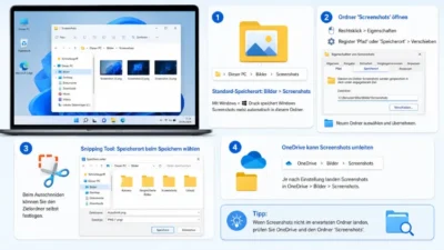 Screenshot-Speicherort verwalten unter Windows 11/10