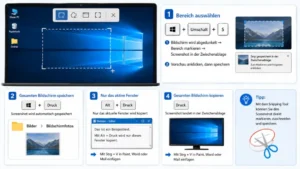 Screenshot in Windows 10 erstellen: Schritt für Schritt erklärt