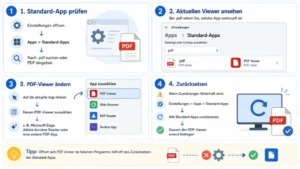 Standard-PDF-Viewer prüfen und zurücksetzen – so geht’s
