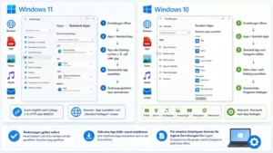 Standardprogrammeinstellungen ändern in Windows 11 und 10