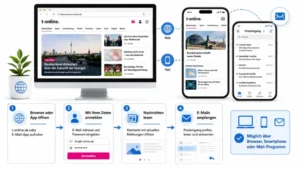 T-Online-Nachrichten und E-Mail empfangen: So einfach geht’s