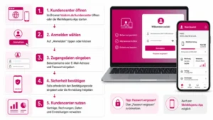 Telekom Kundencenter anmelden: So geht es einfach