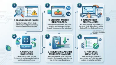 Treiber neu installieren: Schritt-für-Schritt-Anleitung
