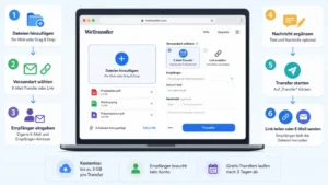 WeTransfer Dateien senden: So geht es einfach und schnell
