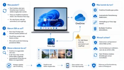 Windows 11: Microsoft installiert OneDrive Photos App heimlich