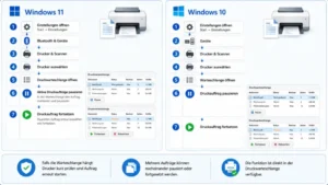 Aktuelle Druckaufträge in Windows 11/10 pausieren, fortsetzen