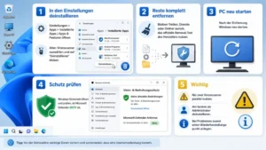 Windows 11/10: Alte Virenscanner entfernen – so geht’s
