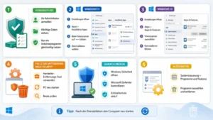 Antivirenprogramm deinstallieren: So geht’s in Windows 11/10