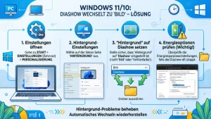 Windows 11/10: Diashow wechselt zu „Bild“ – Lösung