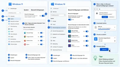 Download-Benachrichtigungen aktivieren: So geht’s in Windows 11/10