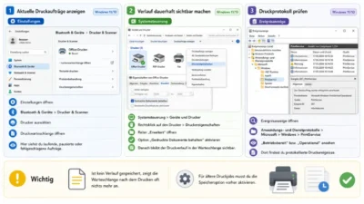 Windows 11/10: Druckerverlauf anzeigen – so geht’s