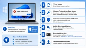 Windows 11/10: Fehler 0x800705b4 beheben – Anleitung