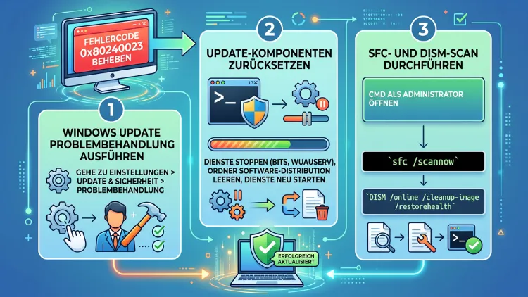 Windows 11/10: Fehlercode 0x80240023 beheben – so geht’s