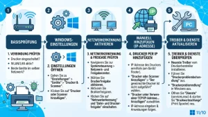 Windows 11/10: Netzwerkdrucker wird nicht erkannt – Lösung
