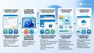 Windows 11/10: OneDrive neu installieren – so geht’s