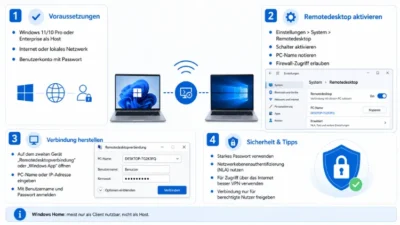 Windows 11/10: Remote Desktop Manager – Anleitung