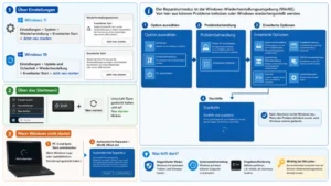 Windows 11/10: Reparaturmodus starten – so geht’s