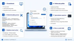 Windows Update-Probleme einfach beheben: Schritt für Schritt