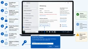 Windows mit Product Key Windows 10 aktivieren: So geht es