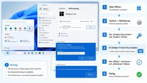 Windows mit Product Key Windows 11 aktivieren: So geht es