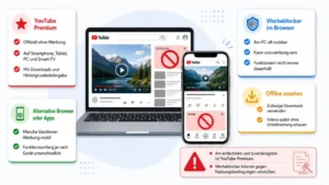 YouTube ohne Werbung schauen: So geht es einfach