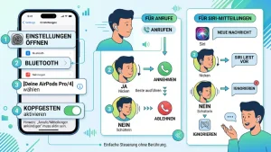 AirPods: Kopfgesten nutzen – eine einfache Anleitung