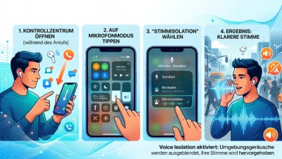 AirPods: Voice Isolation nutzen – eine schnelle Anleitung