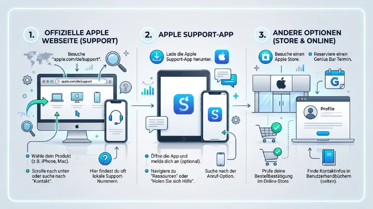 Apple: Support-Nummer finden – so geht’s