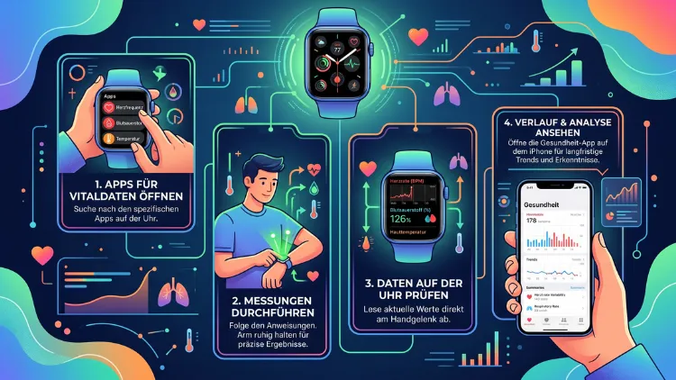 Apple Watch: Vitals-App nutzen – so geht’s