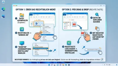 Desktop-Verknüpfung erstellen: So geht es einfach