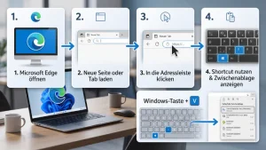 Edge-Zwischenablage anzeigen: So geht es einfach