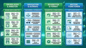 Excel: Wichtige Tastenkombinationen (Shortcuts) – so geht’s