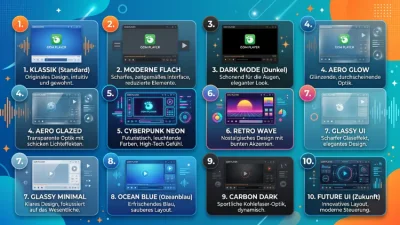 GOM Media Player: Die 10 besten Skins – Übersicht