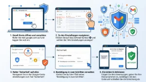 Gmail: Zwei-Faktor-Authentifizierung aktivieren – so geht’s