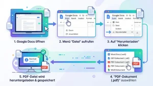 Google Docs in PDF umwandeln: So geht es einfach