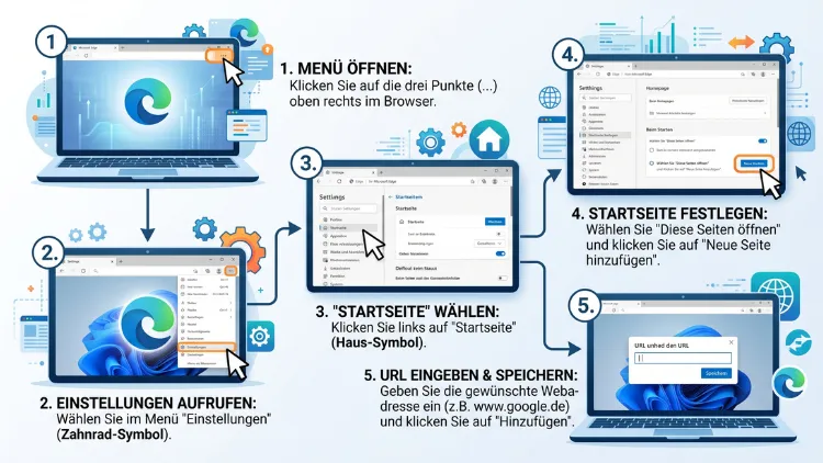 Microsoft Edge: Startseite ändern – so geht’s