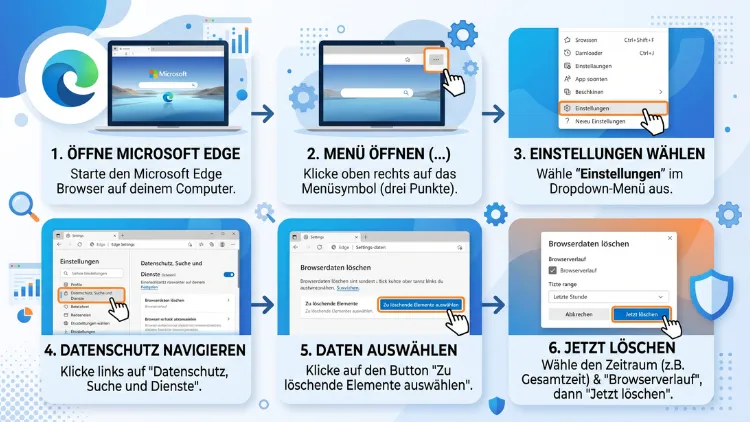 Microsoft Edge: Suchverlauf löschen – so geht’s