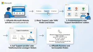 Microsoft: Support-Nummer finden – so geht’s