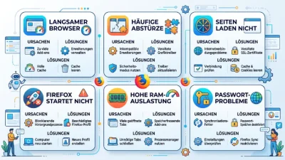 Mozilla Firefox Probleme – Ursachen & Lösungen erklärt