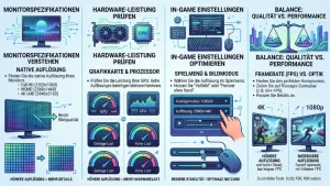 Optimale Bildschirmauflösung für Gaming einstellen – so geht’s