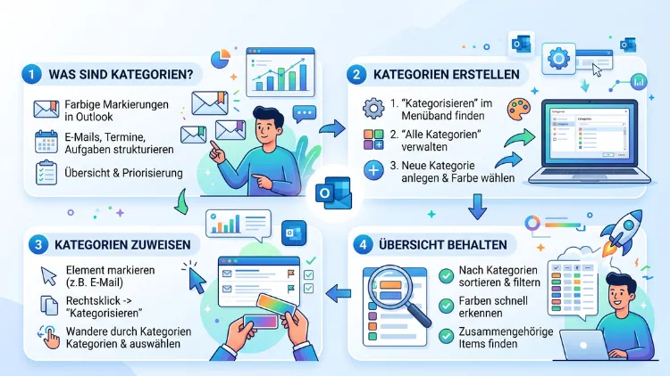 Outlook: Kategorien nutzen – eine einfache Anleitung