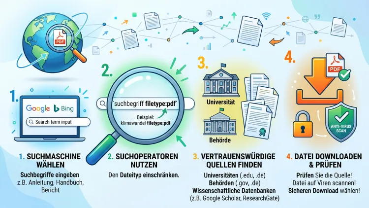 PDF-Dateien online suchen und finden: So geht es einfach