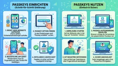 Passkeys einrichten und nutzen: So geht es einfach